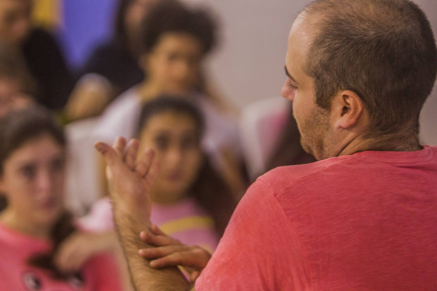 El articulista de SUR Jesús Nieto ha impartido la clase