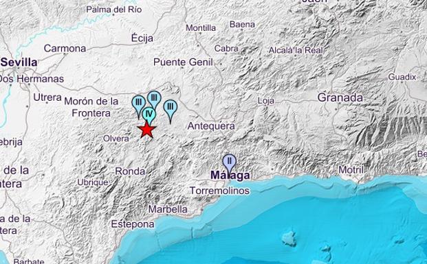 Un terremoto de magnitud 4,2 en Sevilla se deja sentir en Málaga