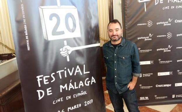 Javier Calleja firmó el cartel de los 20 años del Festival de Málaga.