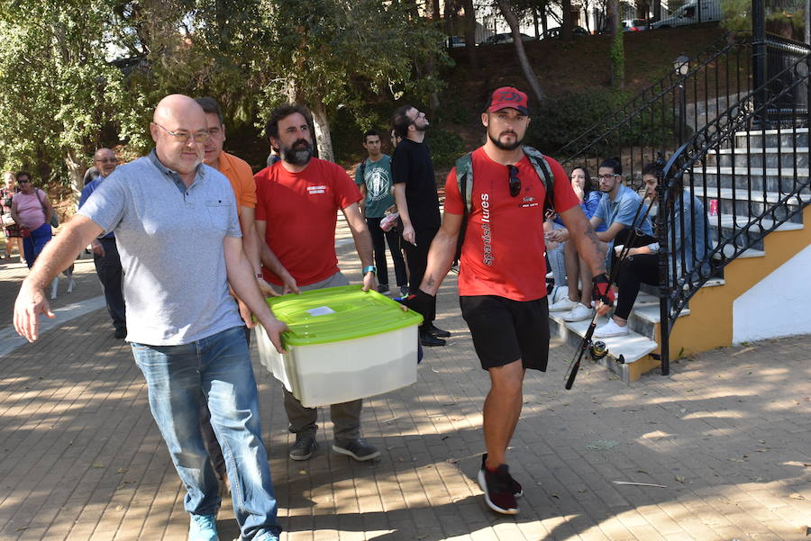 El ejemplar ha sido transportado al Bioparc de Fuengirola