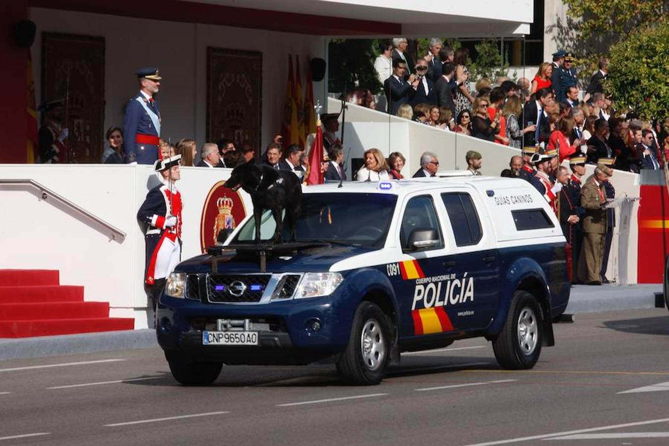 Más de 3.900 militares, acompañados por guardias civiles y policías nacionales, recorrerán el paseo de la Castellana de Madrid en el desfile del 12 de octubre