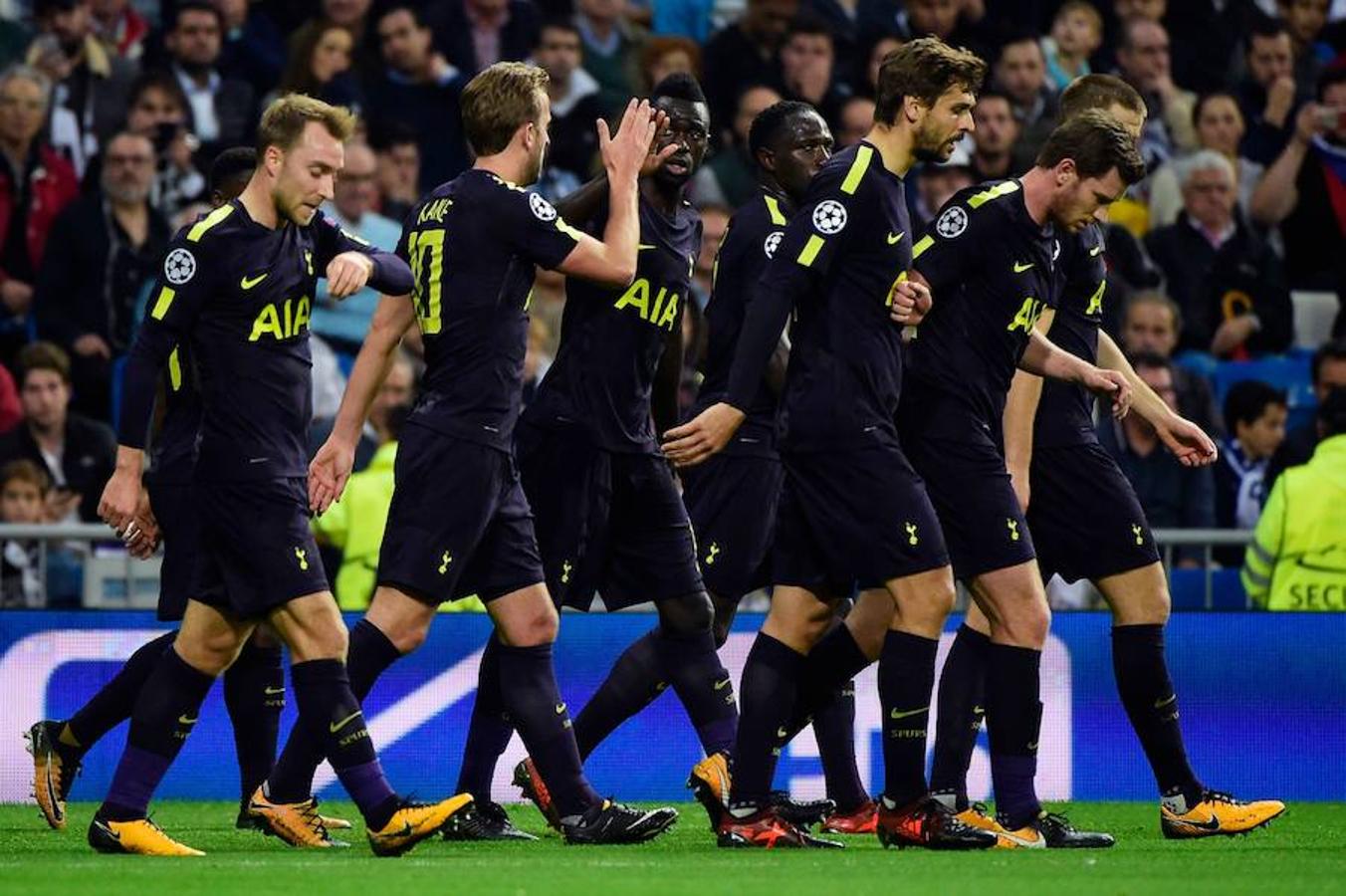 El Real Madrid se midió al Tottenham, que nunca había marcado un gol en sus duelos anteriores pero esta vez sí fue capaz de anotar en la meta madridista.