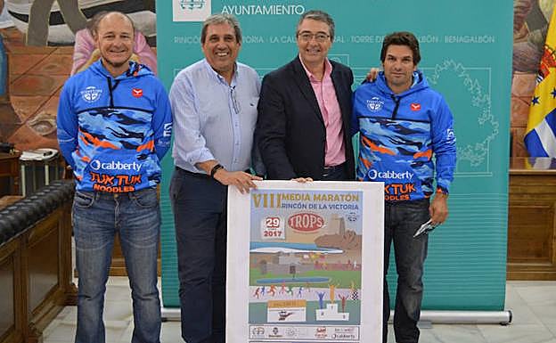 Presentación de la prueba en el Ayuntamiento de Rincón de la Victoria.