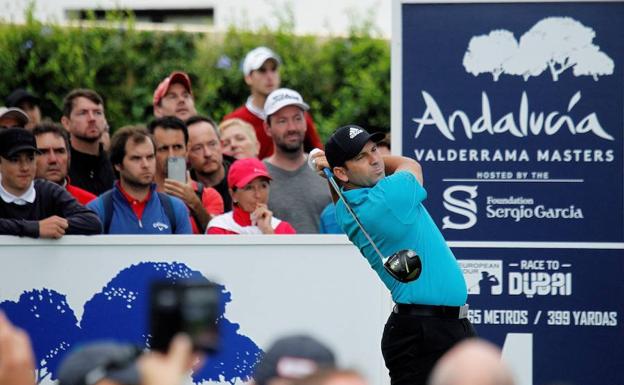 Sergio García, en el Andalucía Valderrama Masters. 