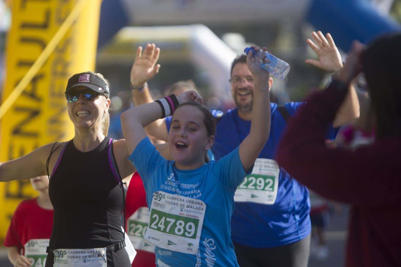 Llegada a meta de los corredores