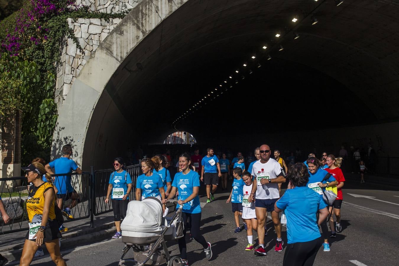 Llegada a meta de los corredores