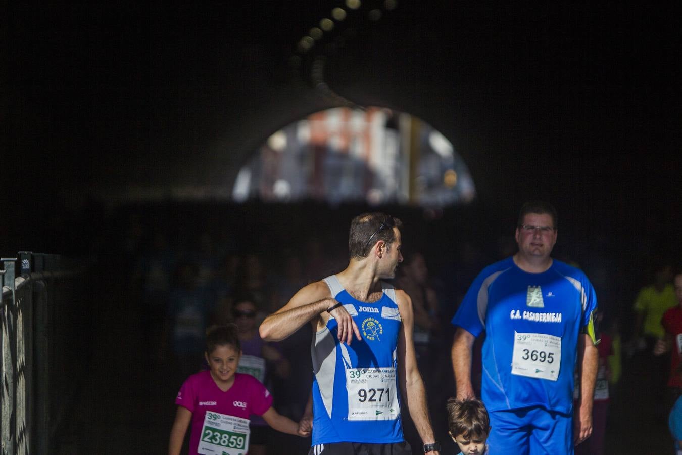 Llegada a meta de los corredores