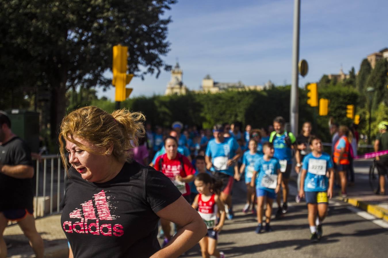 Llegada a meta de los corredores