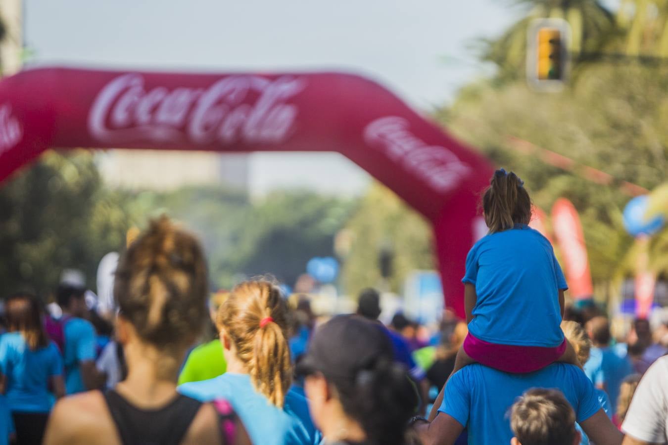 Llegada a meta de los corredores