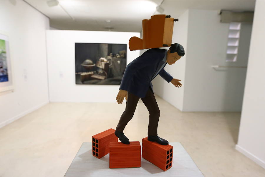 Las piezas de la muestra