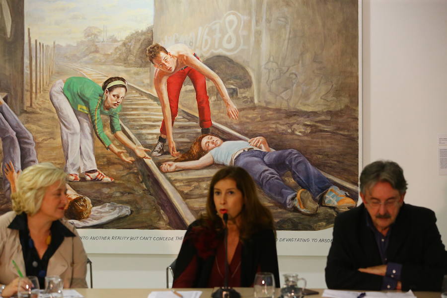 Las piezas de la muestra