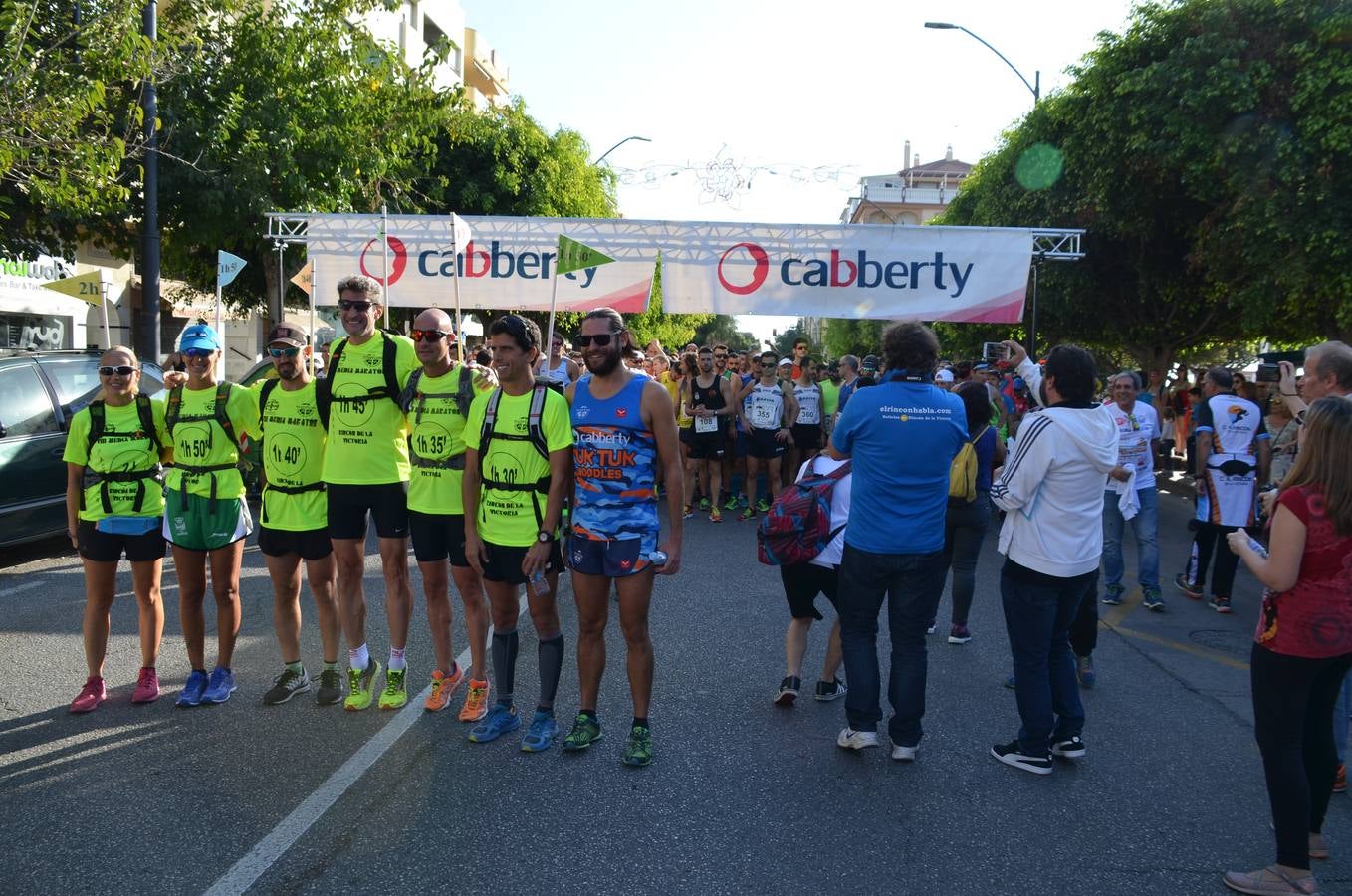 La octava edición de la Media Maratón de Rincón de la Victoria, en fotos