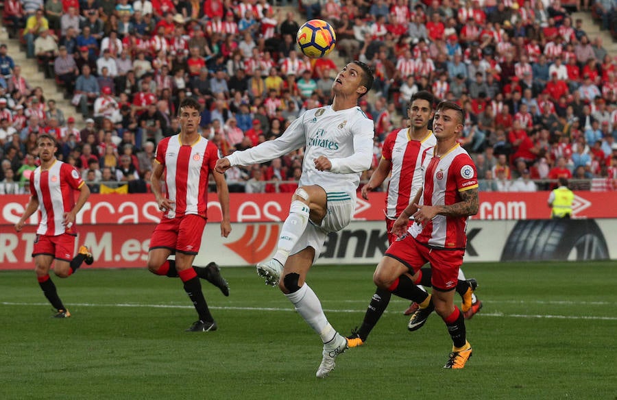 El Real Madrid cayó en su primera visita en la historia a Montilivi (2-1). El cuadro dirigido por Machín remontó el gol inicial de Isco con los tantos de Stuani y Portu.