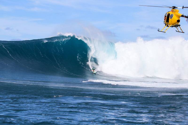 La playa de Supertubos en Penicha acoge el campeonato Rip Curl Pro Portugal, que es parte de la Liga Mundial de Surf (WSL).