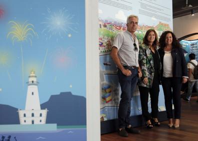 Imagen secundaria 1 - Una exposición repasa los &#039;200 años de destellos&#039; de la Farola de Málaga