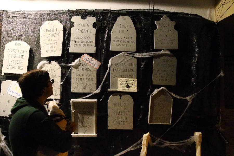 Esta zona de Málaga vivió un año más una noche terrorífica