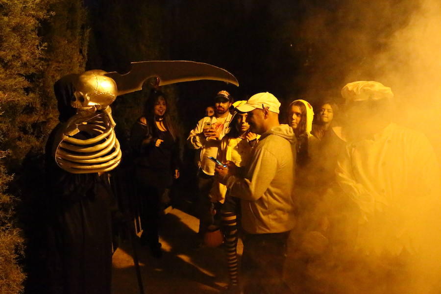 Esta zona de Málaga vivió un año más una noche terrorífica