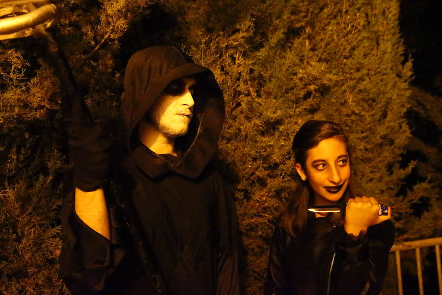 Esta zona de Málaga vivió un año más una noche terrorífica