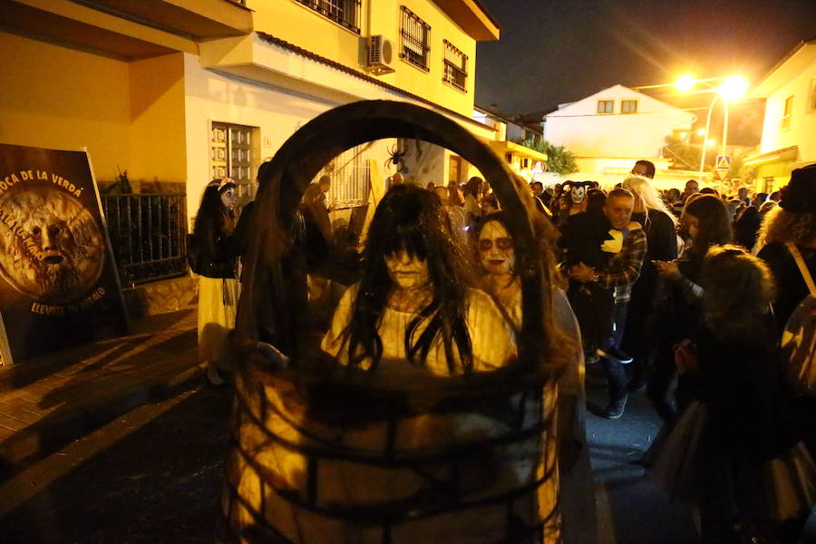 Esta zona de Málaga vivió un año más una noche terrorífica