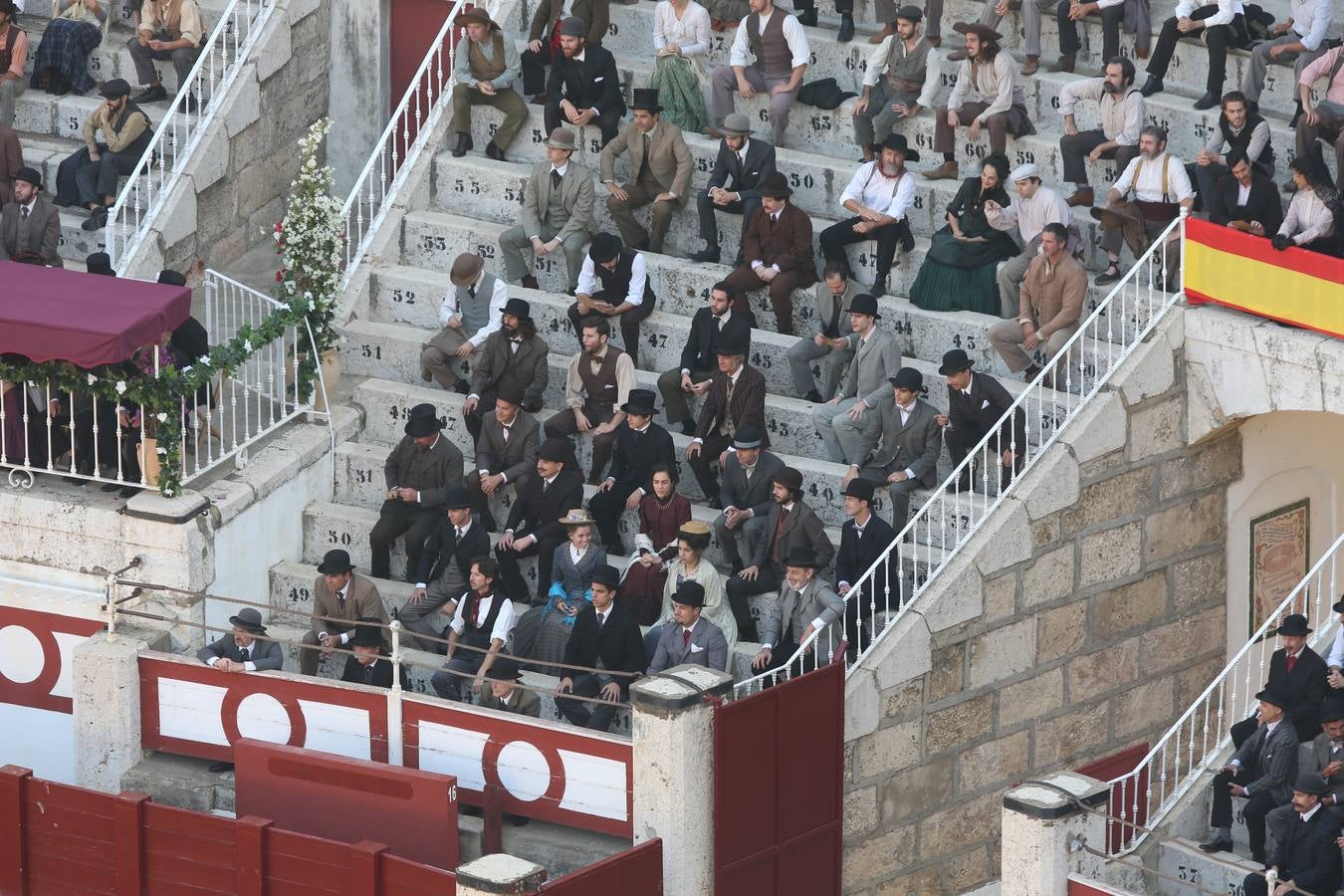 La capital acoge la filmación del documental sobre la figura de Picasso en el que participa Antonio Banderas 