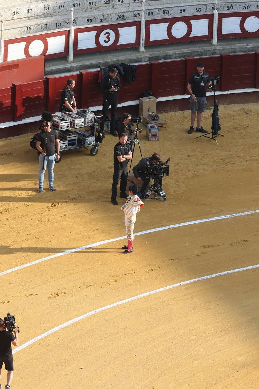 La capital acoge la filmación del documental sobre la figura de Picasso en el que participa Antonio Banderas 