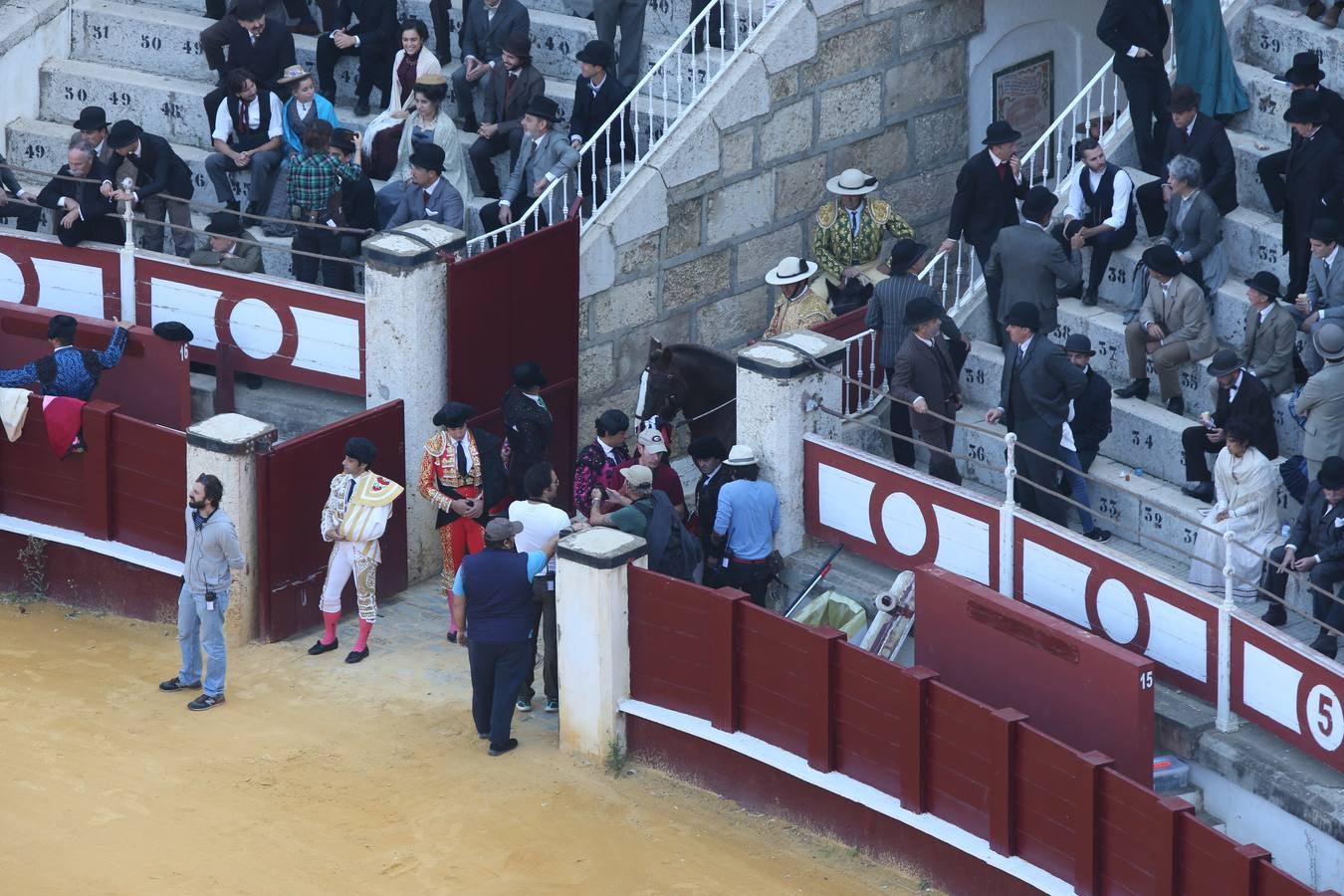 La capital acoge la filmación del documental sobre la figura de Picasso en el que participa Antonio Banderas 