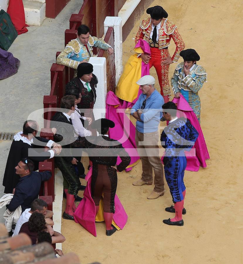 La capital acoge la filmación del documental sobre la figura de Picasso en el que participa Antonio Banderas 