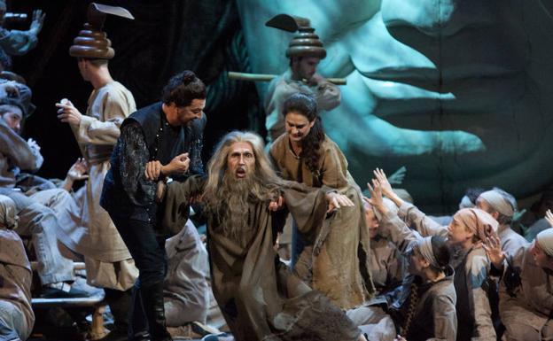 Momento de ‘Turandot’, primera ópera de la nueva temporada lírica. :