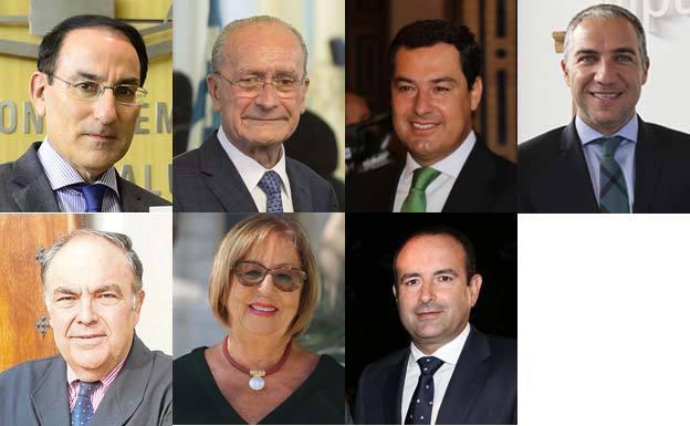 Siete malagueños, entre los más influyentes de Andalucía en 2017