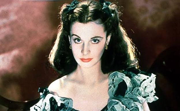 Vivien Leigh como Scarlett O’Hara. 