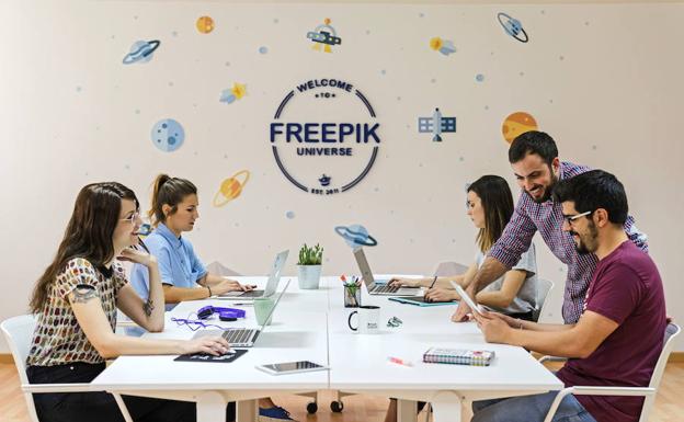 Freepik supera los 41 millones de visitas mensuales y se coloca entre las primeras 'startup' del mundo
