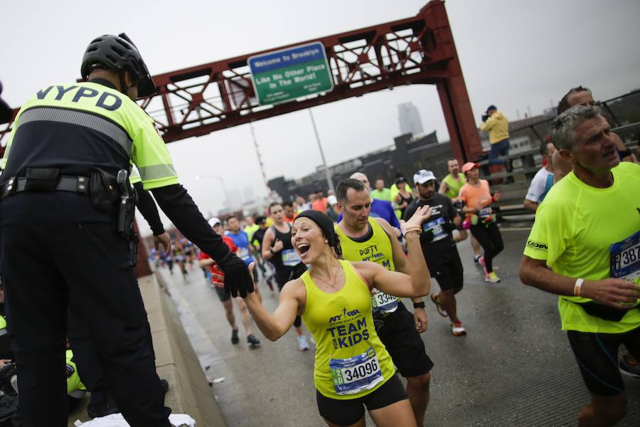 La famosa prueba contó con más de 50.000 corredores,