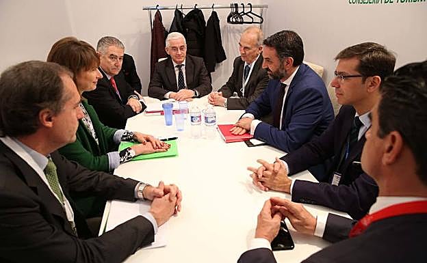 Francisco Javier Fernández y Manuel Butler protagonizaron la reunión del congreso de ABTA