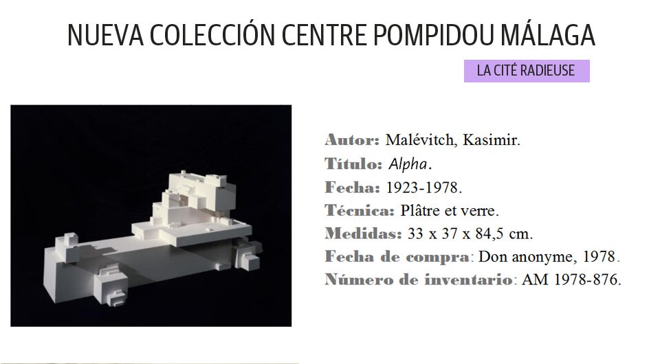 Nueva colección del Centre Pompidou de Málaga