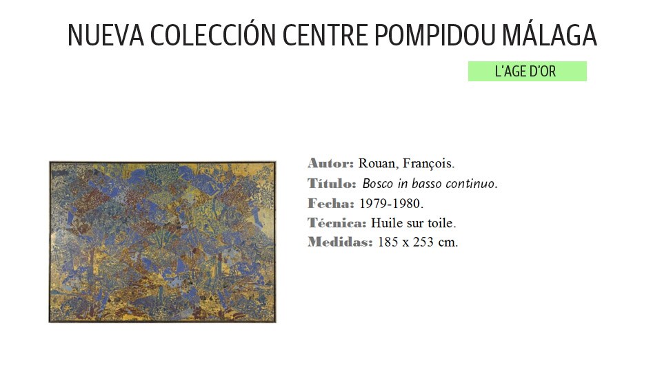 Nueva colección del Centre Pompidou de Málaga