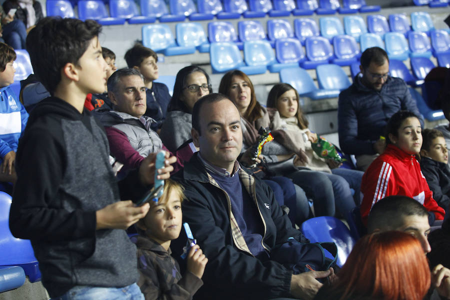 Unas 19.000 personas acudieron a La Rosaleda a presenciar el entrenamiento de la selección española de fútbol.