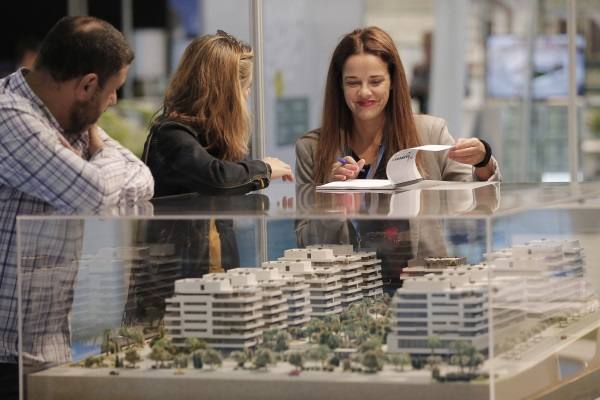 La venta de vivienda sobre plano gana terreno en esta edición del salón.