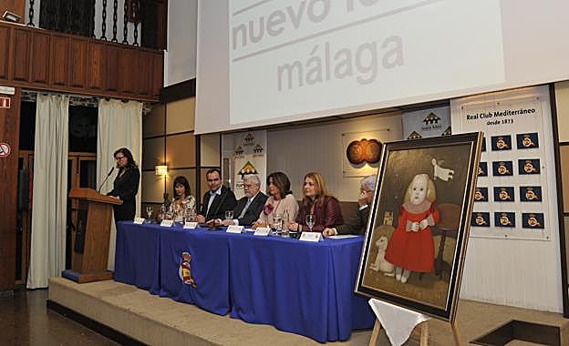 De izquierda a derecha, T. Segura, R. Sarabia, F. Lozano, J. M. Cabra de Luna, Á. Fontana, A. I. González y J. Béjar.