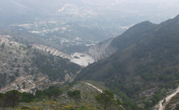 Antiguas canteras de esta sierra