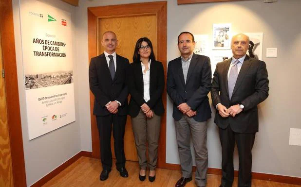 Eduardo Barrero, Emilia Garrido, Manuel Castillo y Javier Ramírez. 