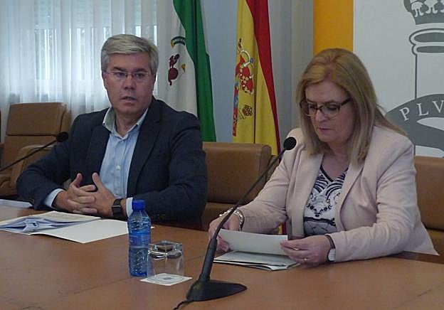 El secretario de Estado de Hacienda, José Enrique Fernández de Moya, ayer en Jaén.