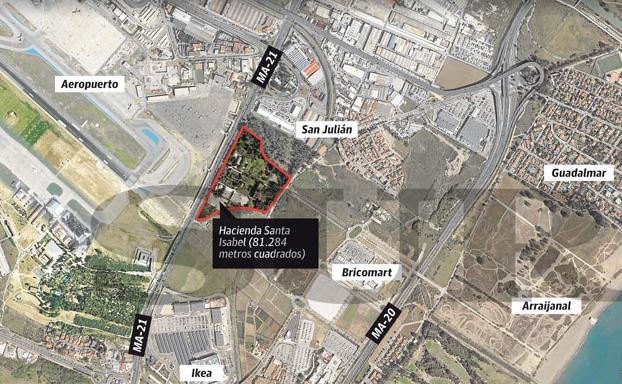 La Junta proyecta un macrodepósito judicial para Málaga y el campo de Gibraltar junto a San Julián