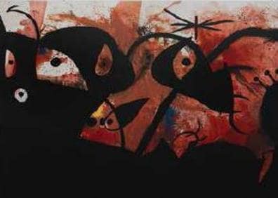 Imagen secundaria 1 - Sus apestas: Robert Delaunay, Joan Miró y Vassily Kandinsky