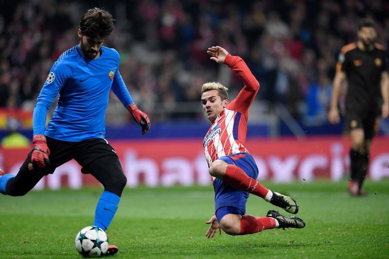 Las mejores imágenes del partido de la quinta jornada de la fase de grupos entre el Atlético y la Roma, en el Wanda Metropolitano