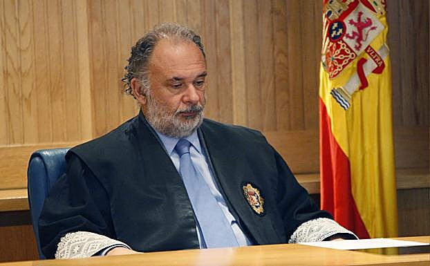 El magistrado Julio de Diego.