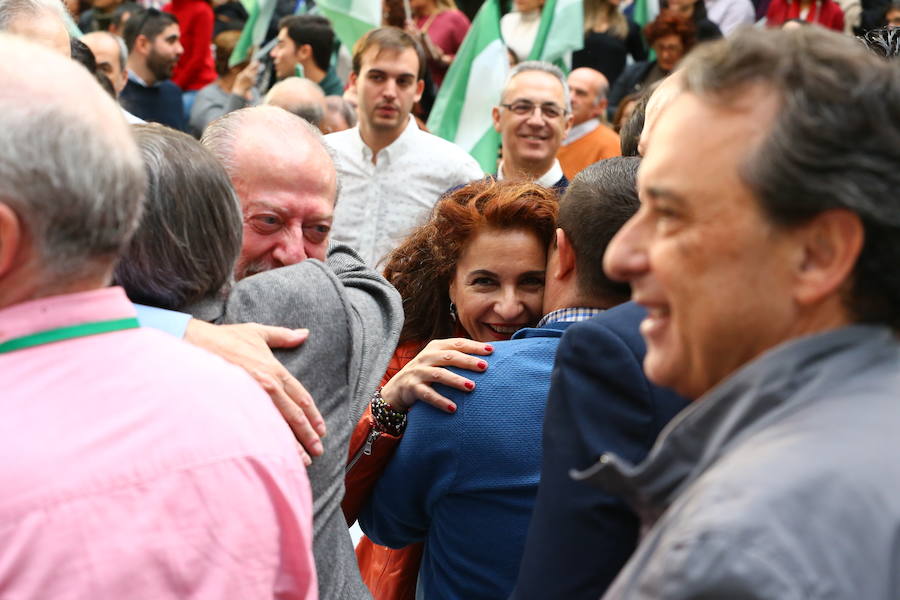 Acto del PSOE-A en Torremolinos en en el aniversario del 4D