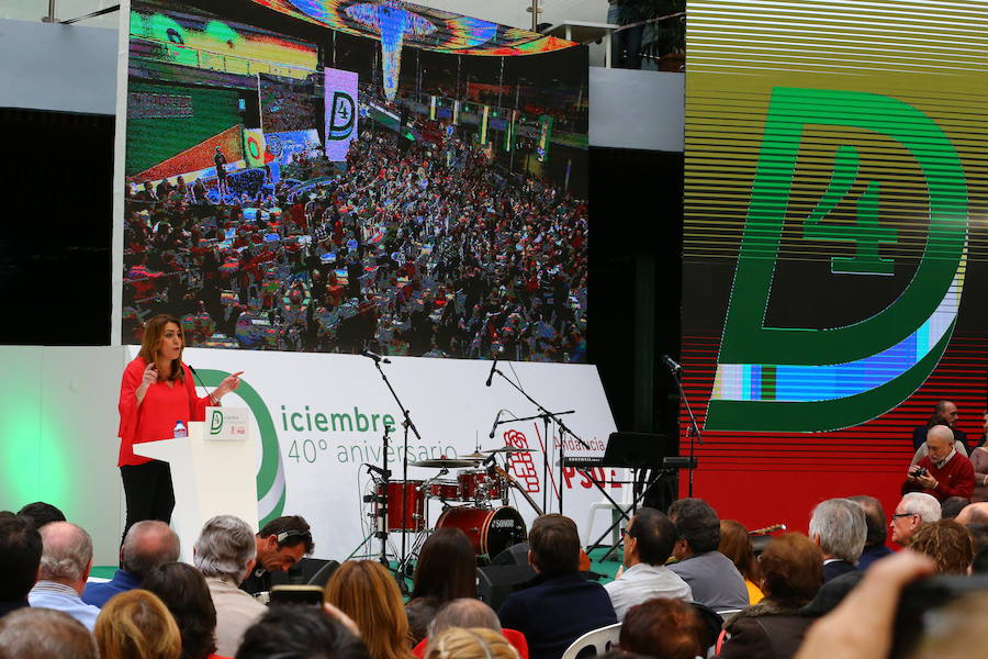 Acto del PSOE-A en Torremolinos en en el aniversario del 4D