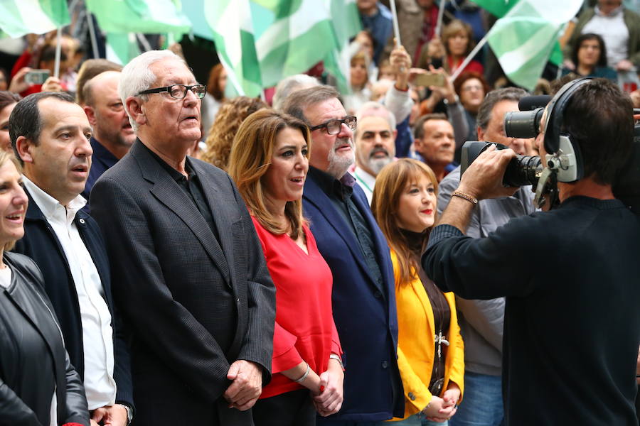 Acto del PSOE-A en Torremolinos en en el aniversario del 4D