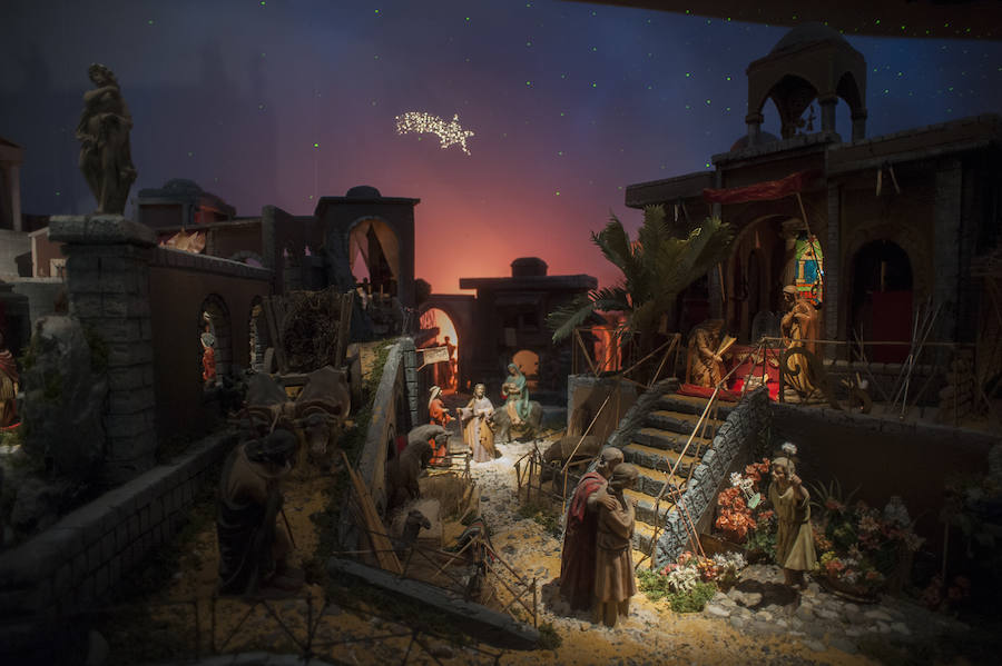 El consistorio ya ha instalado su tradicional portal 