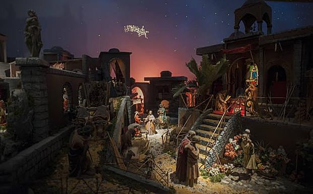 Imagen del Nacimiento del Ayuntamiento de Málaga 